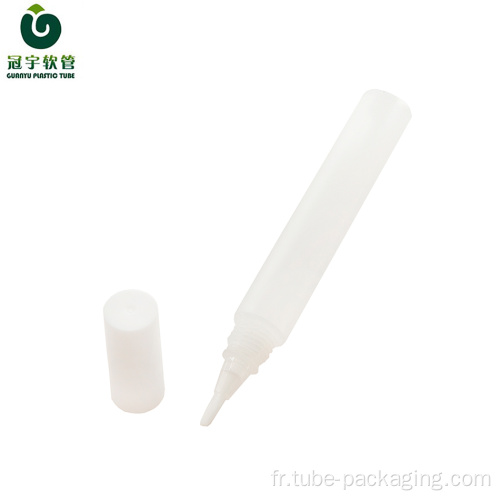 Tube en plastique cosmétique de 10 ml pour l&#39;emballage de crème pour les yeux